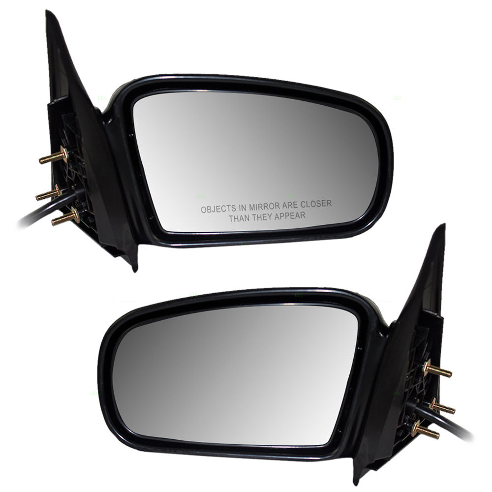Power Mirror for 1997-2003 Malibu Manual Fold for 2004-2005 Classic for 1997-1999 Cutlass 22683153 Set GM1320153
