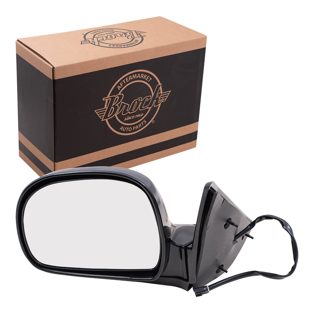 Power Mirror for 1995-1997 Blazer Manual Fold for 1994-1997 S10 for 1995-1997 Jimmy for 1994-1997 Sonoma for 1997 Hombre for 1996-1997 Bravada 17801665 Left GM1320127