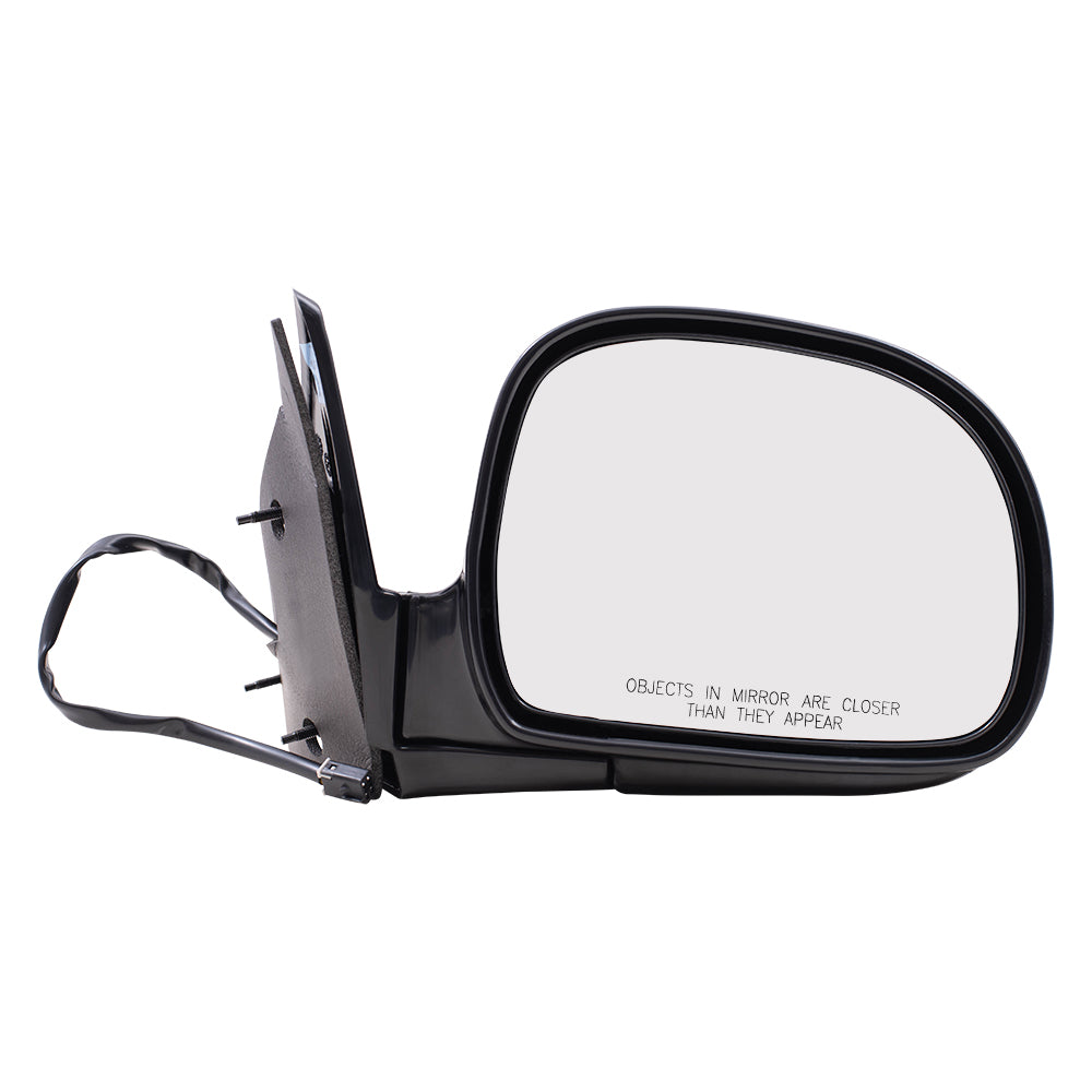 Power Mirror for 1995-1997 Blazer Manual Fold for 1994-1997 S10 for 1995-1997 Jimmy for 1994-1997 Sonoma for 1997 Hombre for 1996-1997 Bravada 17801666 Right GM1321127