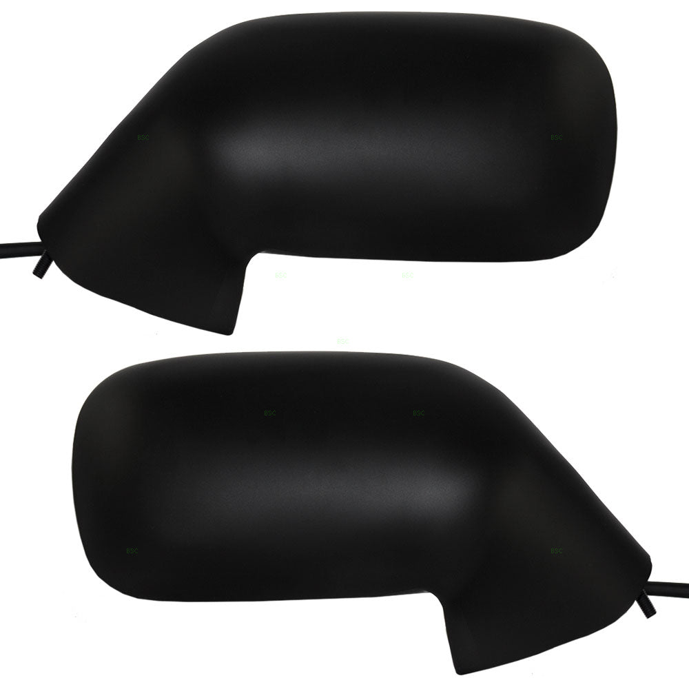 Brock Replacement Driver and Passenger Set Power Side Door Mirrors Compatible with 1992-1999 Bonneville 25615195 25615194