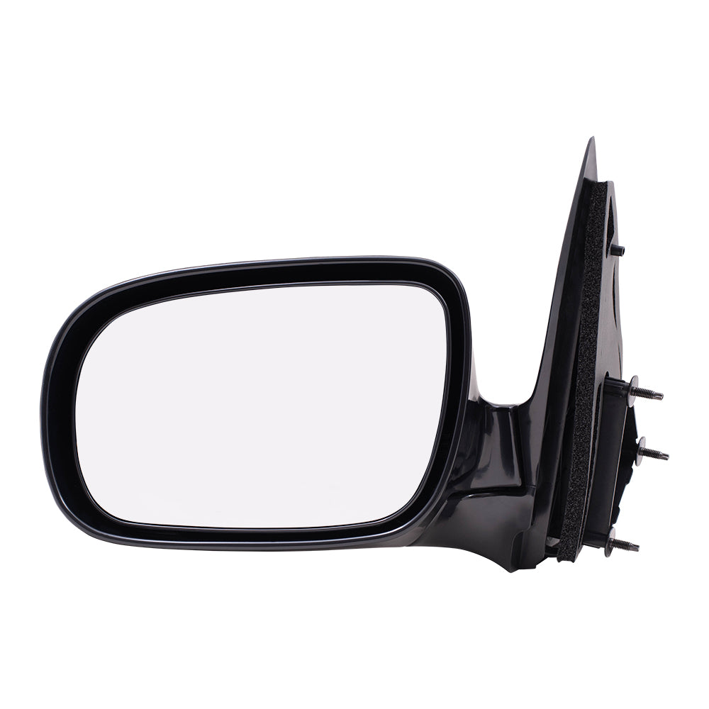Power Mirror for 1997-2005 Venture Manual Fold for 2005-2009 Uplander for 2005-2007 Relay for 2005-2007 Terraza for 1997-2004 Silhouette for 1999-2006 Montana for 1997-1998 Trans Sport 15935753 Left