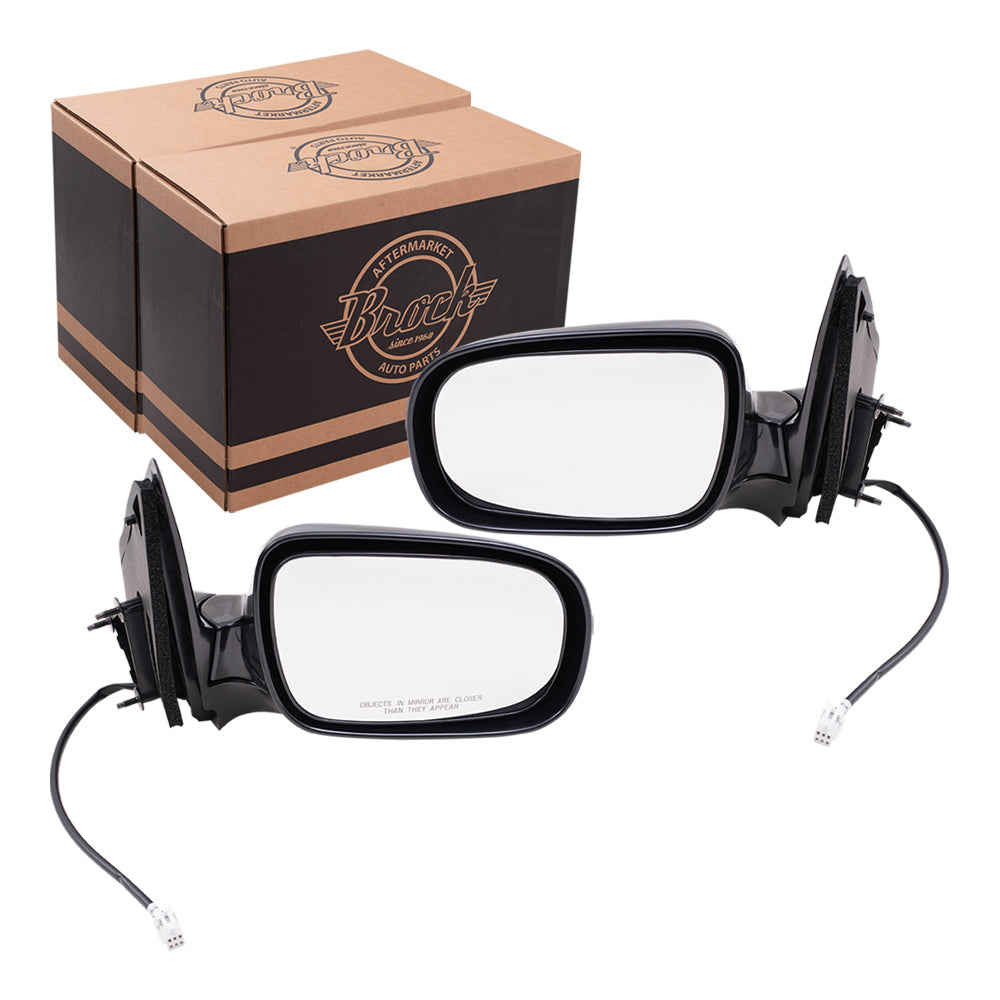 Power Mirror for 1997-2005 Venture Manual Fold for 2005-2009 Uplander for 2005-2007 Relay for 2005-2007 Terraza for 1997-2004 Silhouette for 1999-2006 Montana for 1997-1998 Trans Sport 15935753 Set