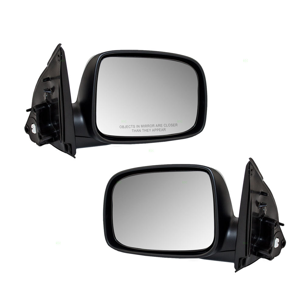 Power Mirror for 2009-2012 Colorado Extended/Crew Cab Manual Fold for 2009-2012 Canyon 25954871 Set GM1320382