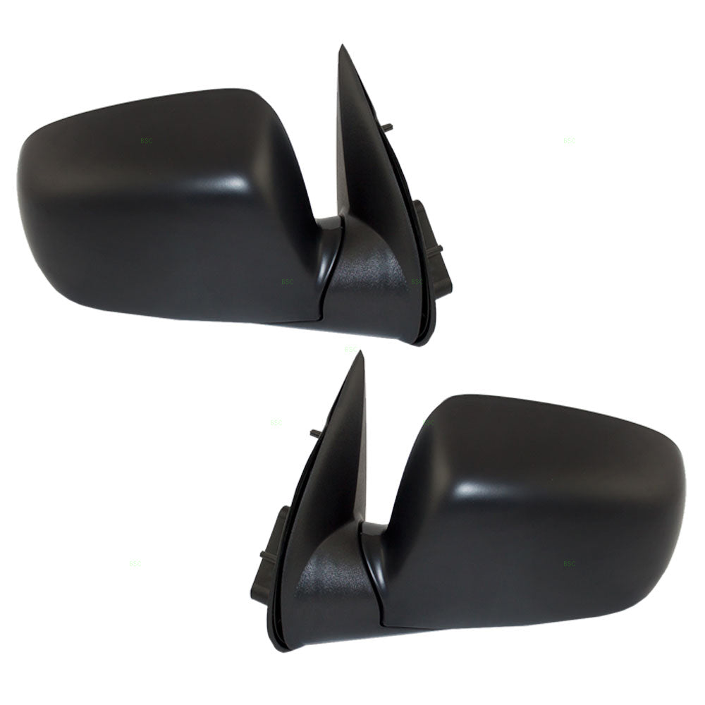 Power Mirror for 2009-2012 Colorado Extended/Crew Cab Manual Fold for 2009-2012 Canyon 25954871 Set GM1320382