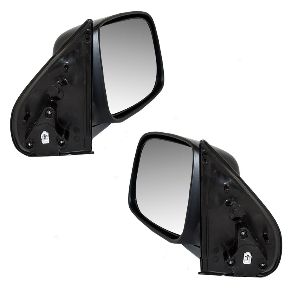 Power Mirror for 2009-2012 Colorado Extended/Crew Cab Manual Fold for 2009-2012 Canyon 25954871 Set GM1320382