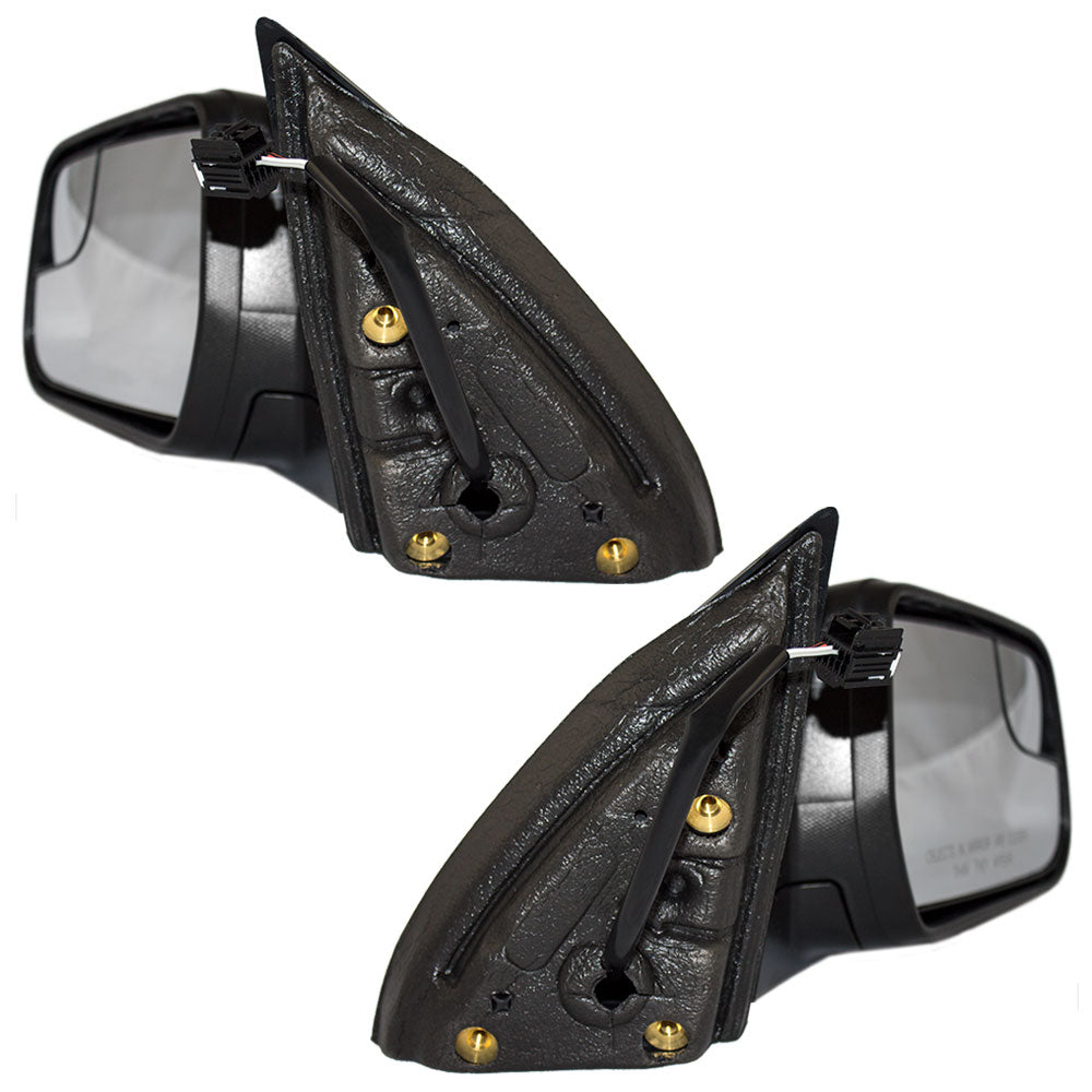 Power Mirror for 2010-2014 Equinox Spotter Glass Manual Fold for 2010-2014 Terrain 22818262 Set GM1320452