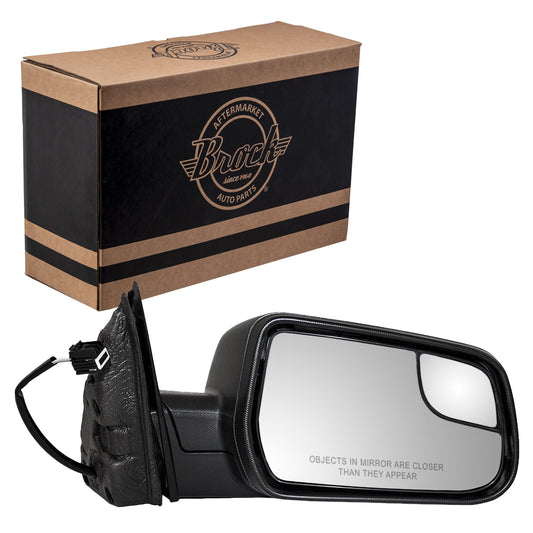 Power Mirror for 2010-2014 Equinox Spotter Glass Manual Fold for 2010-2014 Terrain 22818263 Right GM1321452