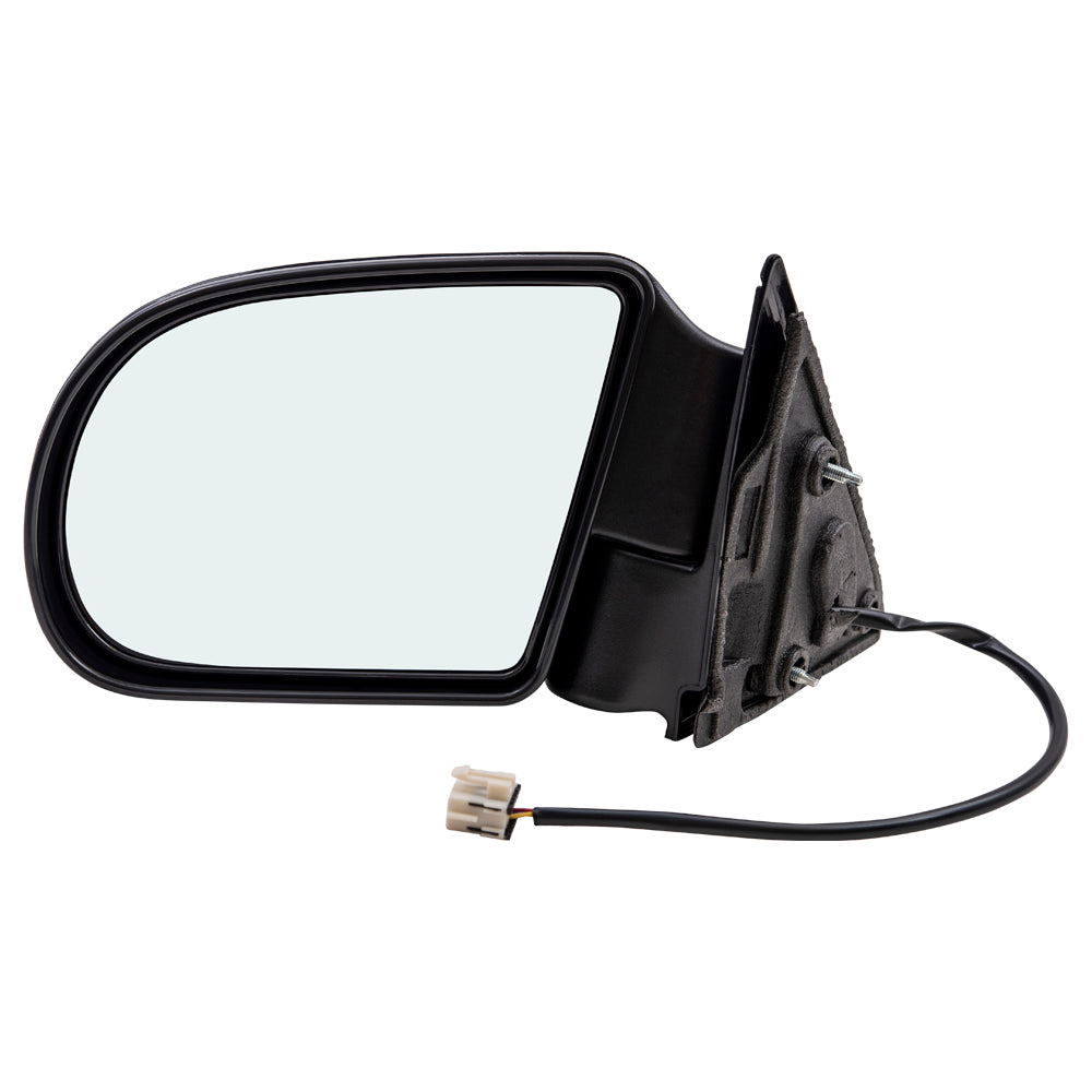 Power Mirror for 1999-2005 Blazer OEM Replacement Plastic Base Manual Fold for 1998-2004 S10 for 1999-2001 Jimmy for 1998-2004 Sonoma for 1999-2001 Bravada Left