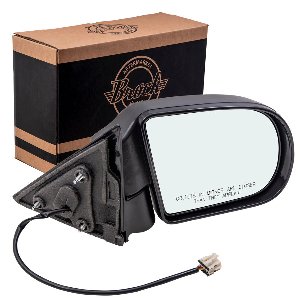 Power Mirror for 1999-2005 Blazer OEM Replacement Plastic Base Manual Fold for 1998-2004 S10 for 1999-2001 Jimmy for 1998-2004 Sonoma for 1999-2001 Bravada Right