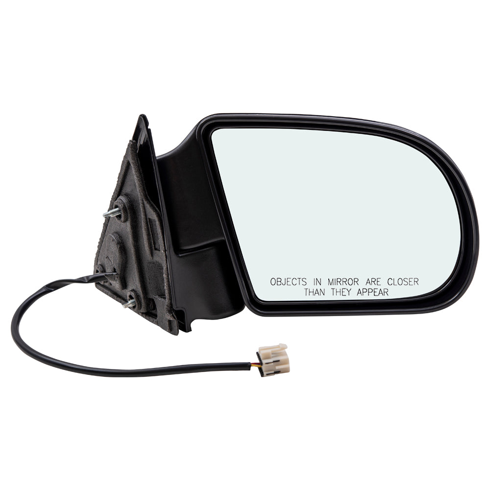 Power Mirror for 1999-2005 Blazer OEM Replacement Plastic Base Manual Fold for 1998-2004 S10 for 1999-2001 Jimmy for 1998-2004 Sonoma for 1999-2001 Bravada Right