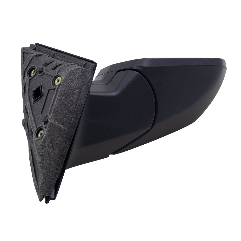 Brock Replacement Set Power Side Door Mirrors Heated Signal Compatible with 2016-2019 Malibu