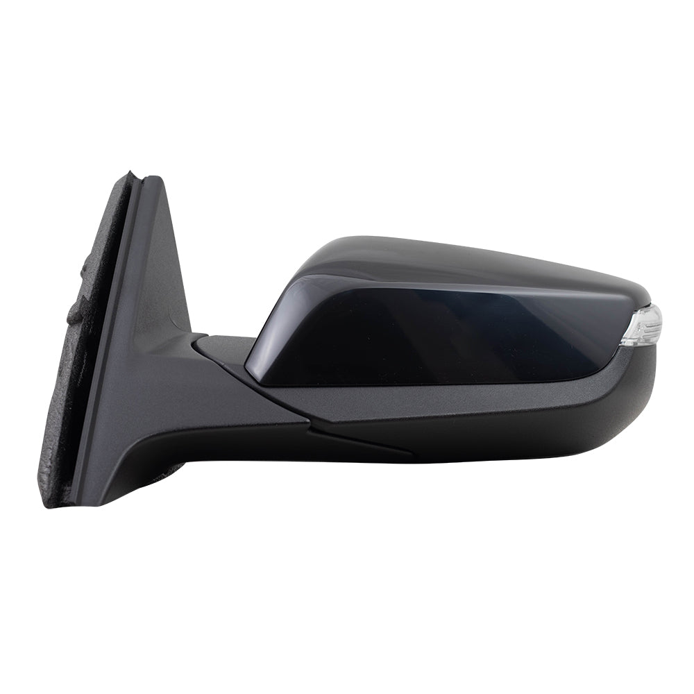 Brock Replacement Driver Power Side Door Mirror Heated Signal Compatible with 2016-2019 Malibu