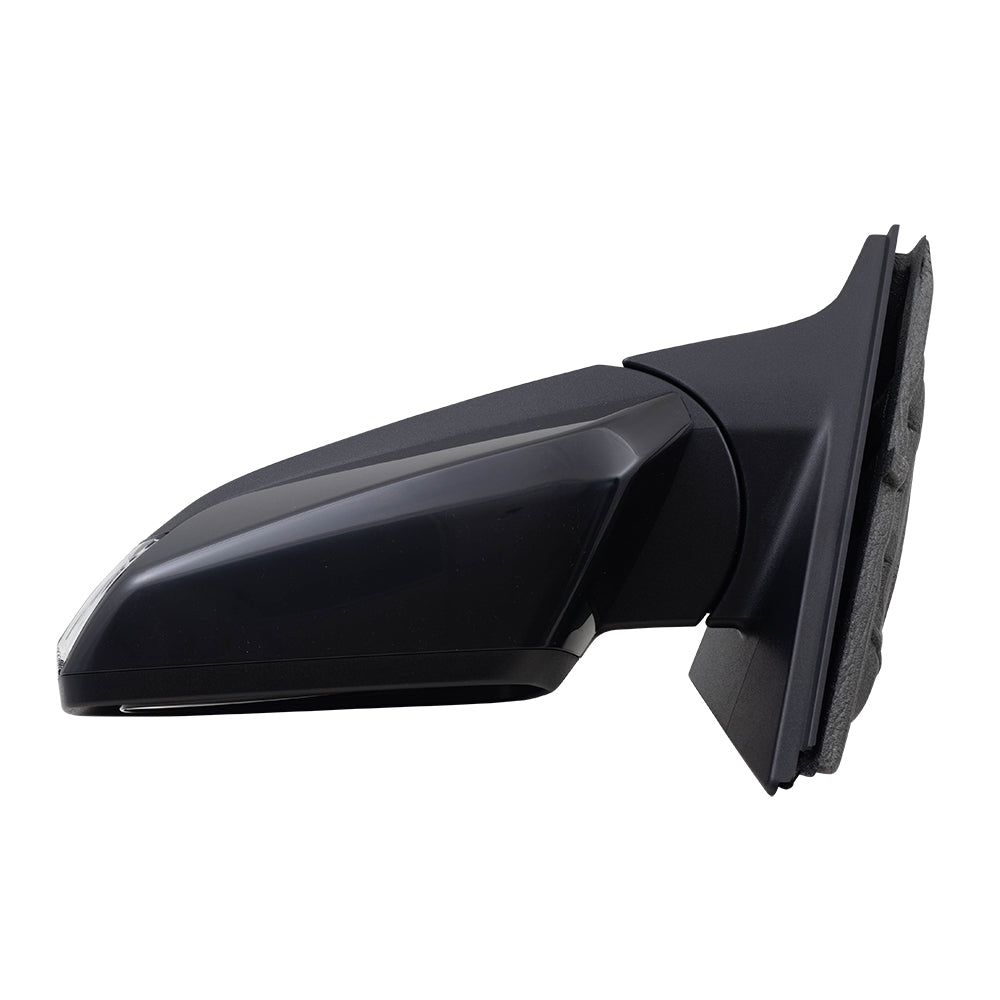 Brock Replacement Driver Power Side Door Mirror Heated Signal Compatible with 2016-2019 Malibu