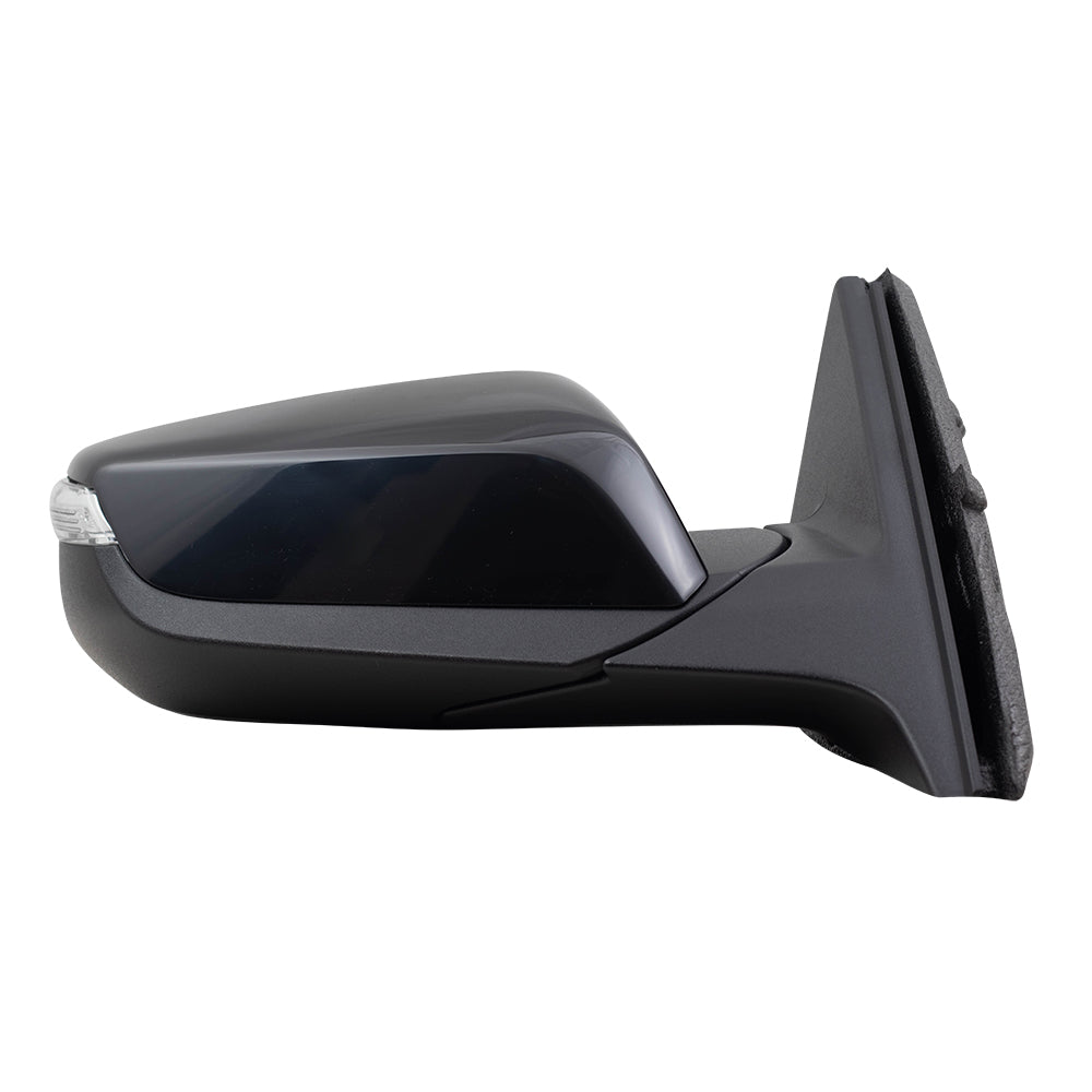 Brock Replacement Passenger Power Side Door Mirror Heated Signal Compatible with 2016-2019 Malibu