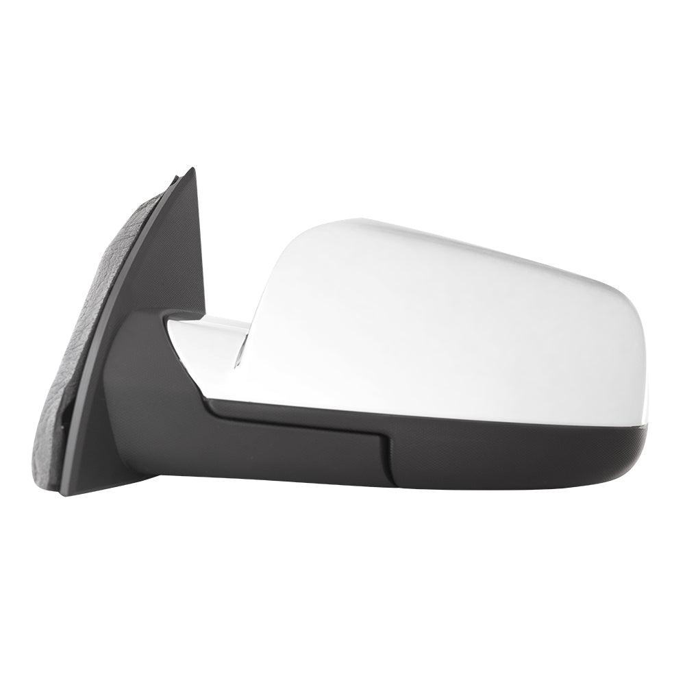 Brock Replacement Chrome Driver Power Heated Memory Blind Spot Detection Mirror Compatible with 2015-2017 Terrain 23219861