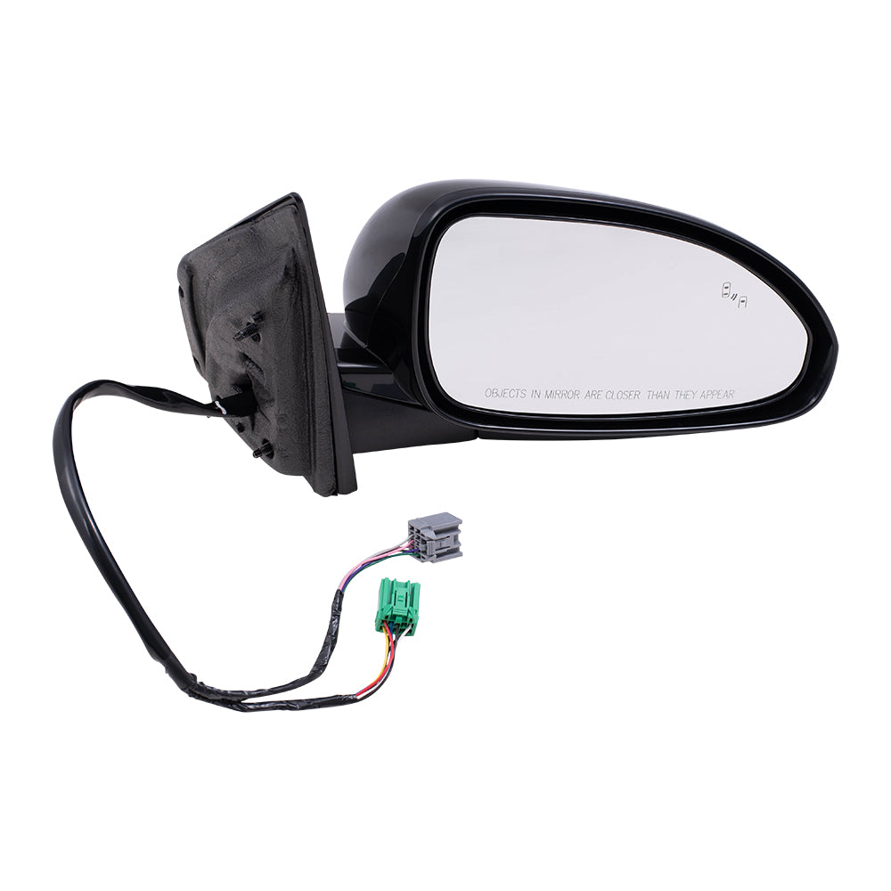 Power Mirror for 2013-2017 Enclave Blind Spot Detection Turn Signal Indicator Memory Heated Manual Fold 22823953 Set GM1320509