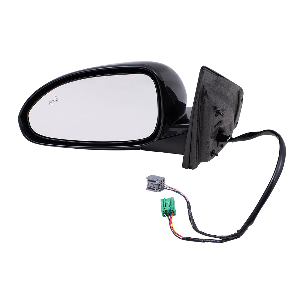 Power Mirror for 2013-2017 Enclave Blind Spot Detection Turn Signal Indicator Memory Heated Manual Fold 22823953 Left GM1320509