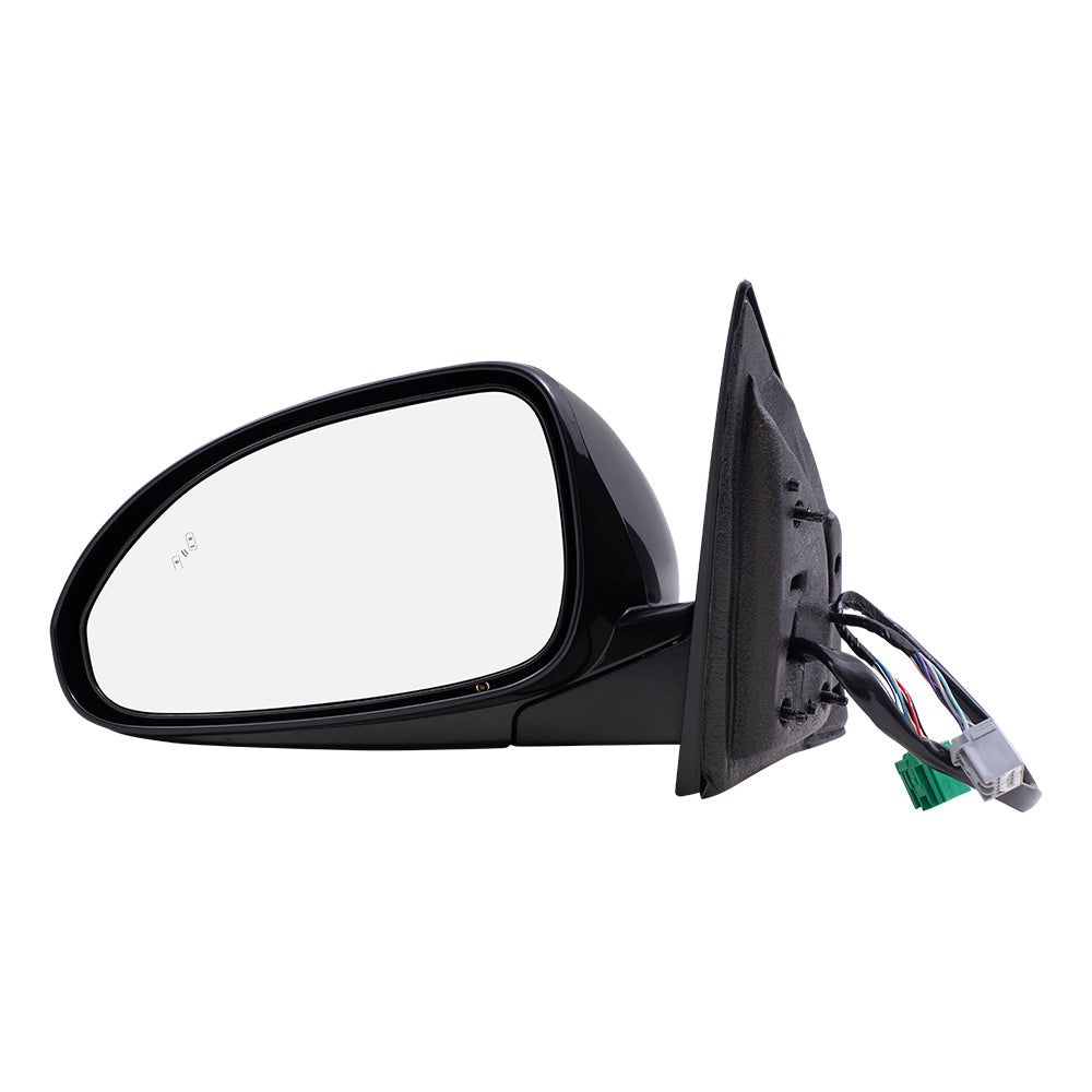 Power Mirror for 2013-2017 Enclave Blind Spot Detection Turn Signal Indicator Memory Heated Power Fold 84216776 Set GM1320510