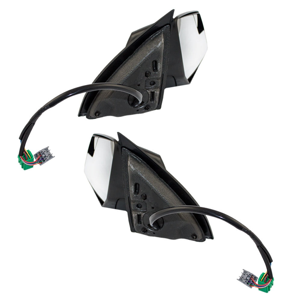 Power Mirror for 2009-2015 Traverse Spotter Glass Turn Signal Indicator Memory Heated Power Fold for 2007-2015 Acadia for 2007-2010 Outlook 25883677 Set GM1320384