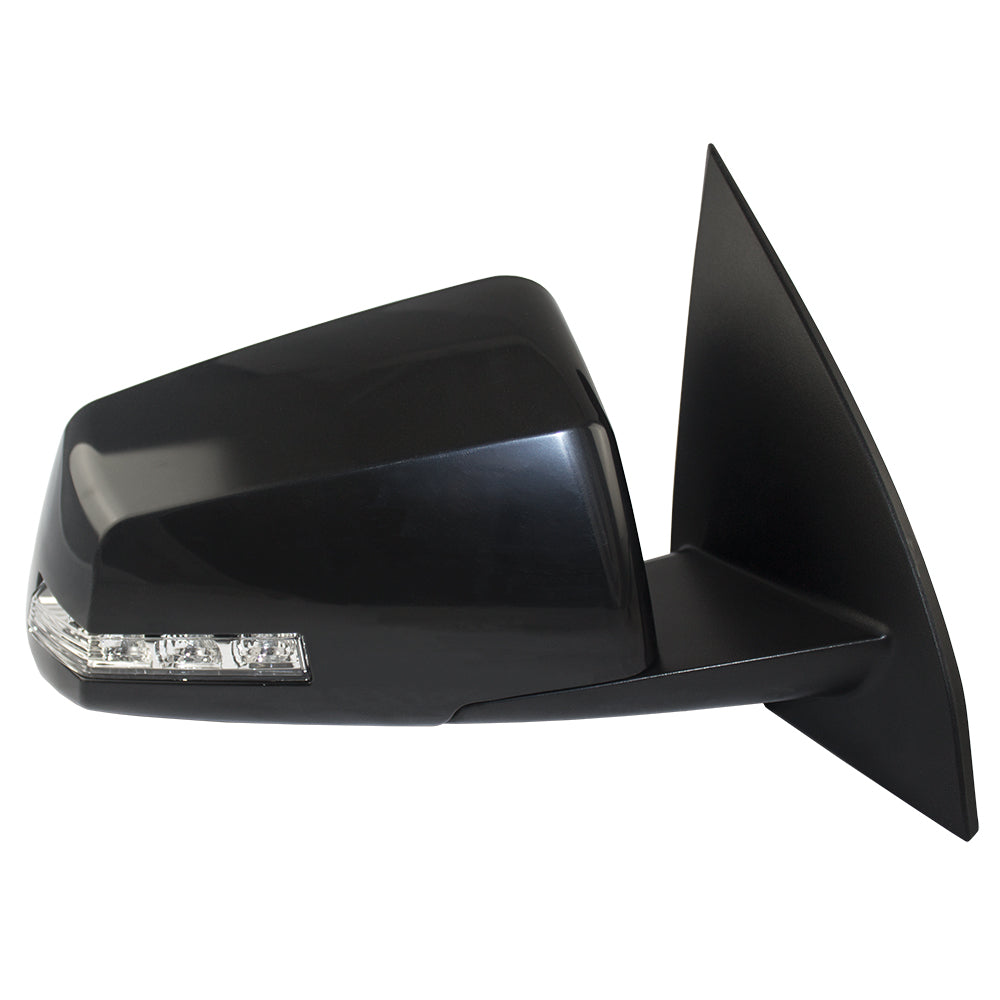 Power Mirror for 2009-2015 Traverse Turn Signal Indicator Heated Manual Fold for 2007-2015 Acadia for 2007-2010 Outlook 22791625 Right GM1321489