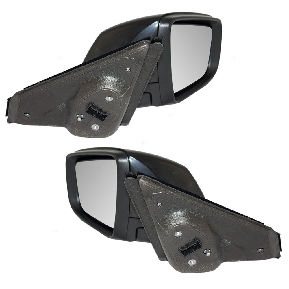 Brock Replacement Driver and Passenger Set Power Side Door Mirrors Heated Signal Puddle Lamp Compatible with 2010-2013 LaCrosse