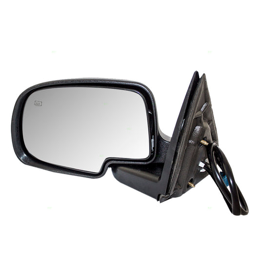 Power Mirror for 2003-2006 Silverado 1500 Heated Manual Fold for 2003-2006 Silverado 1500 HD for 2003-2004 Sierra 2500 for 2007 Sierra 3500 Classic 19120037 Left GM1320295