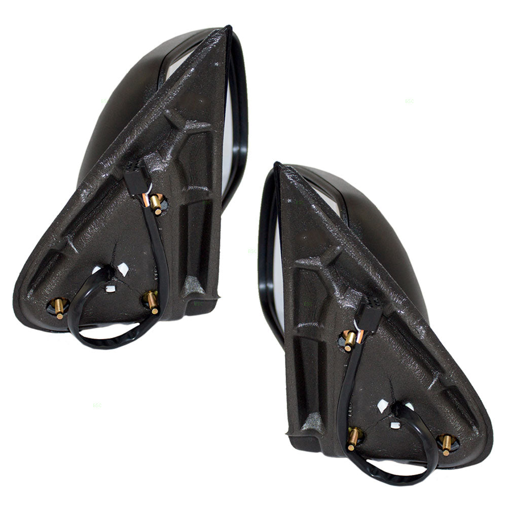 Power Mirror for 1999-2002 Silverado 1500 Textured Black Base-Chrome Cover Heated Manual Fold for 2001-2002 Silverado 1500 HD for 2000-2002 Tahoe for 2000-2002 Suburban 2500 for 2002 Avalanche 2500