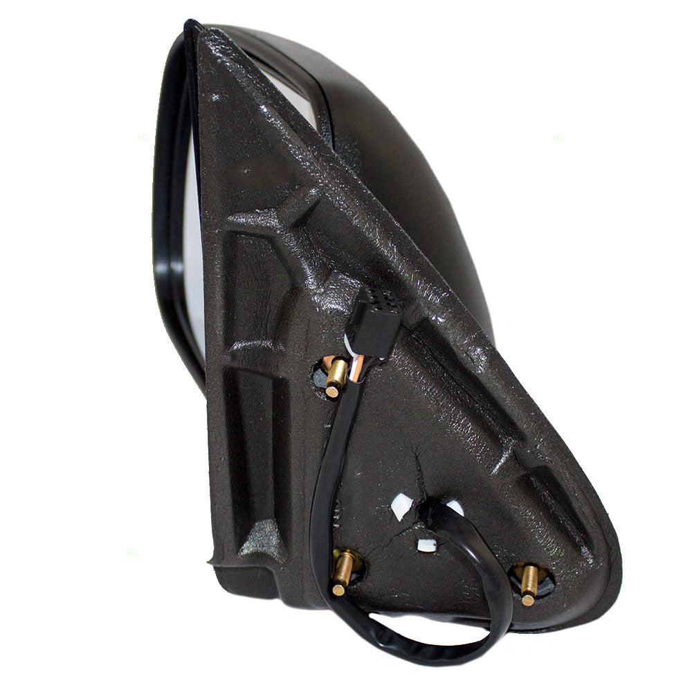 Power Mirror for 1999-2002 Silverado 1500 Textured Black Base-Chrome Cover Heated Manual Fold for 2001-2002 Silverado 1500 HD for 2000-2002 Tahoe for 2000-2002 Suburban 2500 for 2002 Avalanche 2500