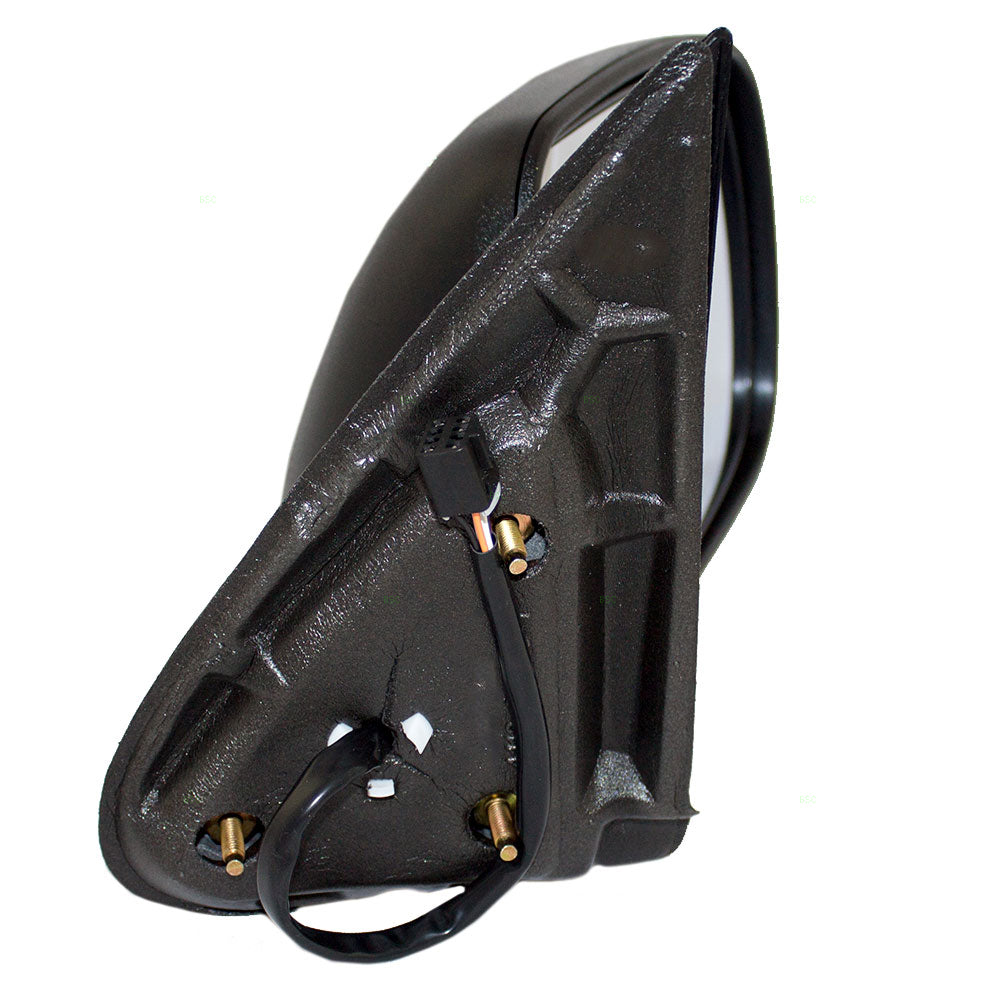 Power Mirror for 1999-2002 Silverado 1500 Textured Black Base-Chrome Cover Heated Manual Fold for 2001-2002 Silverado 1500 HD for 2000-2002 Tahoe for 2000-2002 Suburban 2500 for 2002 Avalanche 2500