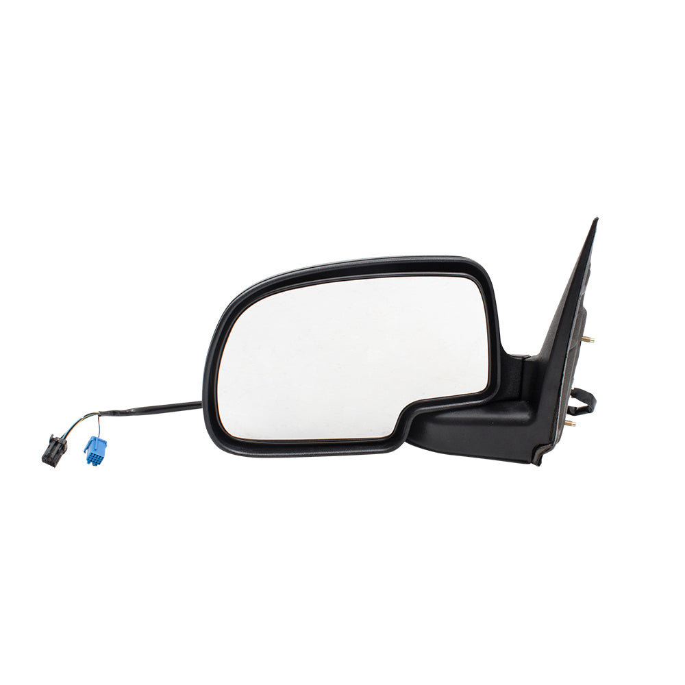 Power Mirror for 2003-2006 Silverado 1500 Heated Manual Fold for 2003-2006 Silverado 1500 HD for 2003-2004 Sierra 2500 for 2007 Sierra 3500 Classic 15226944 Left GM1320293