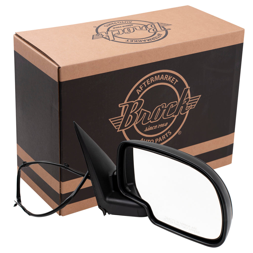 Power Mirror for 2003-2006 Silverado 1500 Heated Manual Fold for 2003-2006 Silverado 1500 HD for 2003-2004 Sierra 2500 for 2007 Sierra 3500 Classic 15226945 Right GM1321293