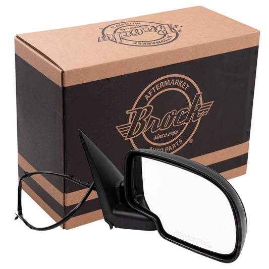 Power Mirror for 2003-2006 Silverado 1500 Heated Manual Fold for 2003-2006 Silverado 1500 HD for 2003-2004 Sierra 2500 for 2007 Sierra 3500 Classic 15226945 Right GM1321293