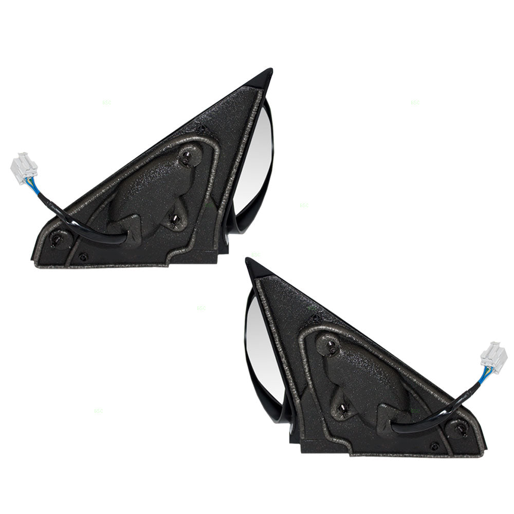 Brock Replacement Driver and Passenger Set Power Side Door Mirrors Heated Compatible with 2000-2005 L Series 22707324 22707325