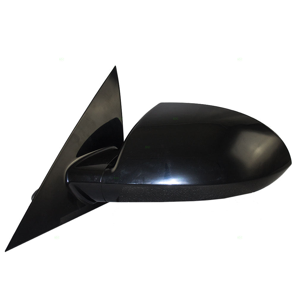 Brock Replacement Driver Power Side Door Mirror Heated with Ready-to-Paint Base and Housing Compatible with 2006-2013 Impala