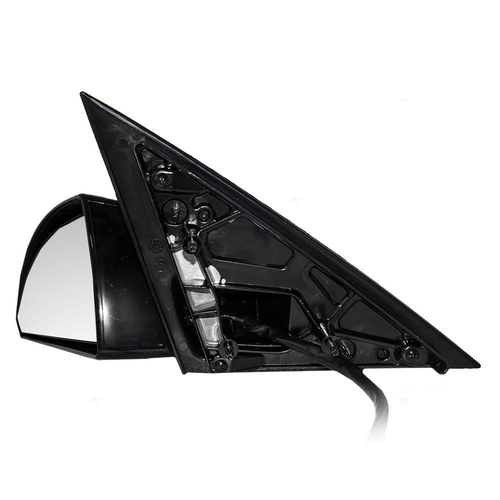Brock Replacement Driver Power Side Door Mirror Heated with Ready-to-Paint Base and Housing Compatible with 2006-2013 Impala