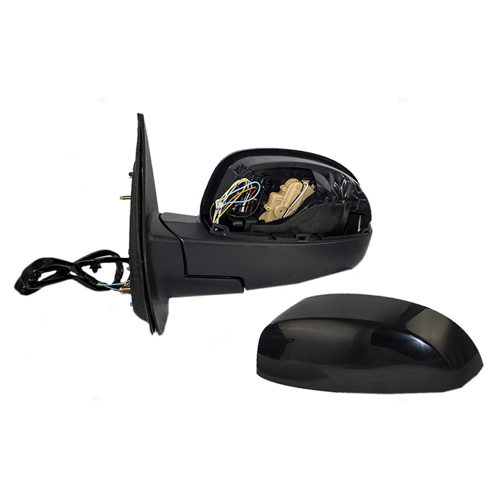 Power Mirror for 2007-2013 Silverado 1500 OEM Replacement Heated Power Fold for 2007-2009 Silverado 2500 for 2007-2014 Tahoe for 2007-2014 Suburban 1500 for 2007-2013 Suburban 2500 Left