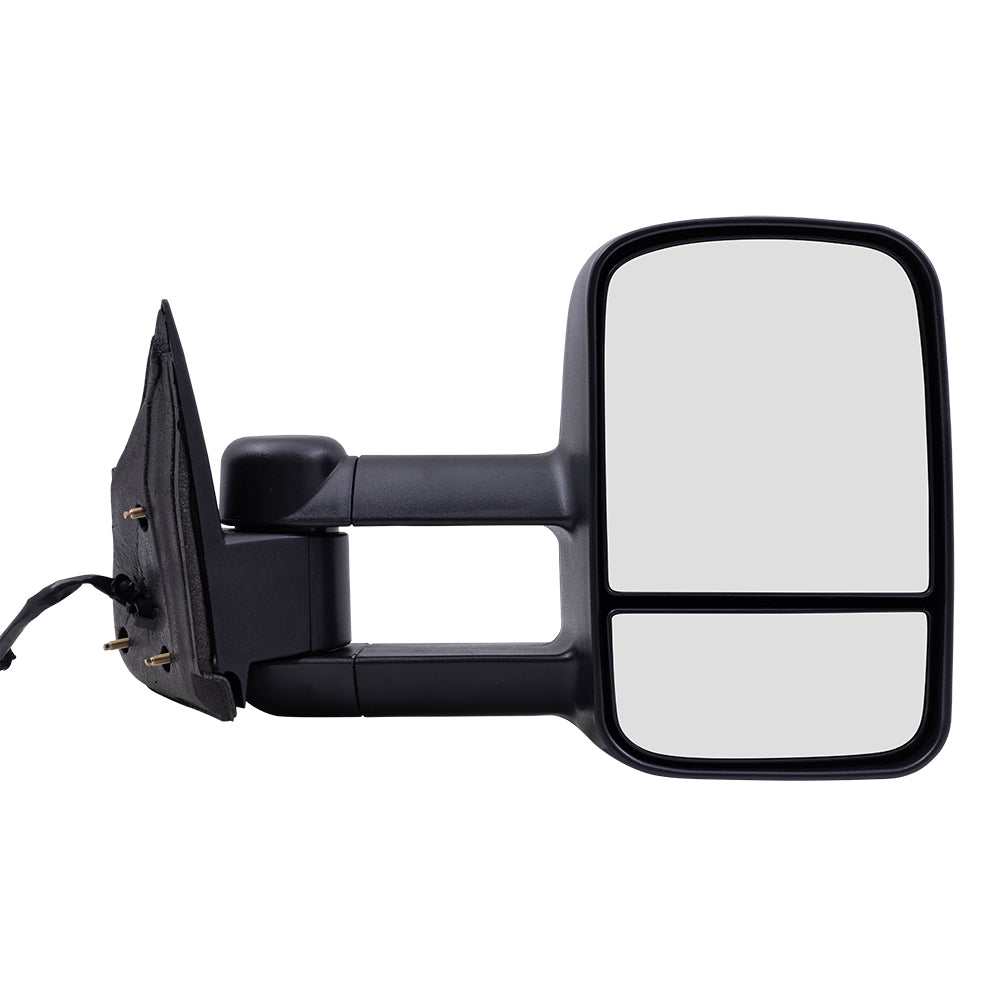 Power Mirror for 2003-2006 Silverado 1500 Extendable Performance Upgrade Heated Manual Fold for 2003-2006 Silverado 1500 HD for 2003-2004 Sierra 2500 for 2007 Sierra 3500 Classic Set GM1320410