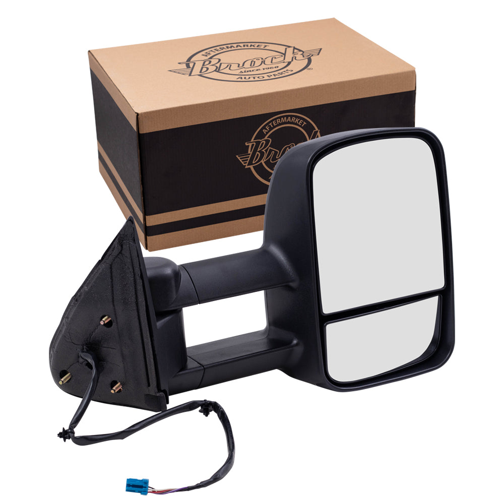 Power Mirror for 2003-2006 Silverado 1500 Extendable Performance Upgrade Heated Manual Fold for 2003-2006 Silverado 1500 HD for 2003-2004 Sierra 2500 for 2007 Sierra 3500 Classic Right GM1321410