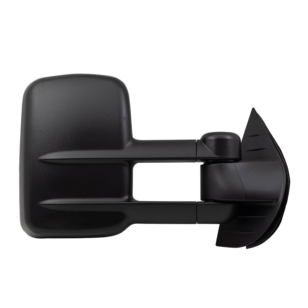 Power Towing Mirror for 2007-2013 Silverado 1500 Extendable Non-OEM Type Heated Manual Fold for 2007-2014 Silverado 2500 for 2007-2014 Tahoe for 2007-2013 Suburban 2500 for 2014 Suburban Set