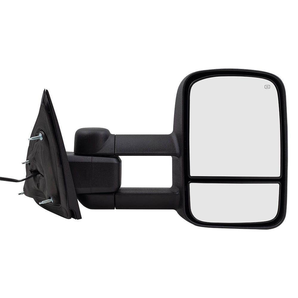 Power Towing Mirror for 2014-2017 Silverado 1500 Extendable OEM Substitute Heated Manual Fold for 2015-2017 Silverado 2500 for 2014-2017 Sierra 1500 for 2015-2019 Sierra 2500 HD Right GM1321485