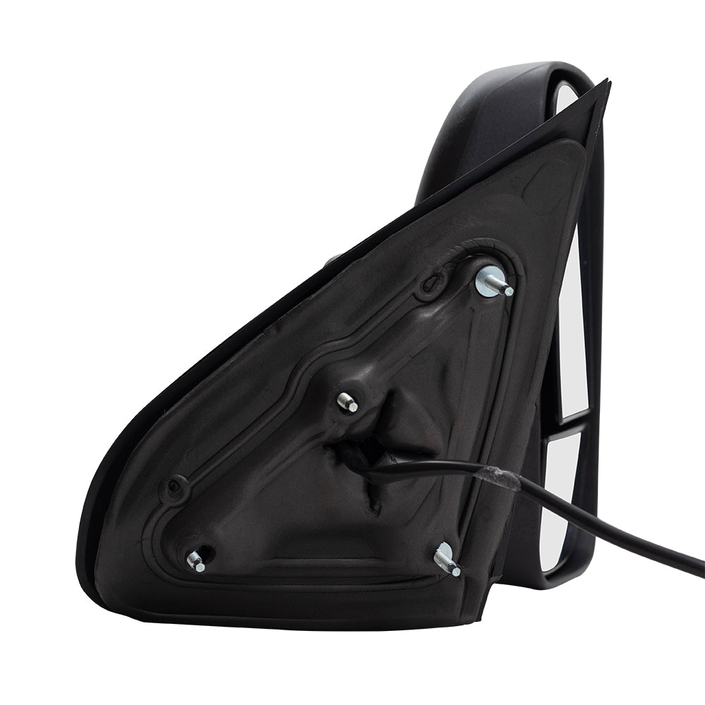 Brock Replacement Passenger Towing Telescopic Power Mirror Heated Textured Compatible with 2014-2017 Silverado Sierra Pickup Truck