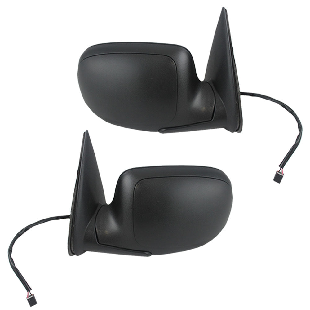 Power Mirror for 1999-2002 Silverado 1500 1 Piece Housing Heated Manual Fold for 2001-2002 Silverado 1500 HD for 2000-2002 Tahoe for 2000-2002 Suburban 2500 for 2002 Avalanche 2500 for 2002 Escalade