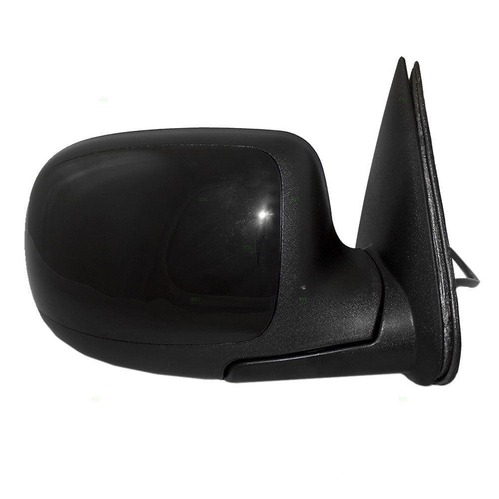 Power Mirror for 1999-2002 Silverado 1500 Textured Black Base-Paint To Match Black Cover OEM Heated Manual Fold for 2001-2002 Silverado 1500 HD for 2000-2002 Tahoe for 2000-2002 Suburban 2500 Right