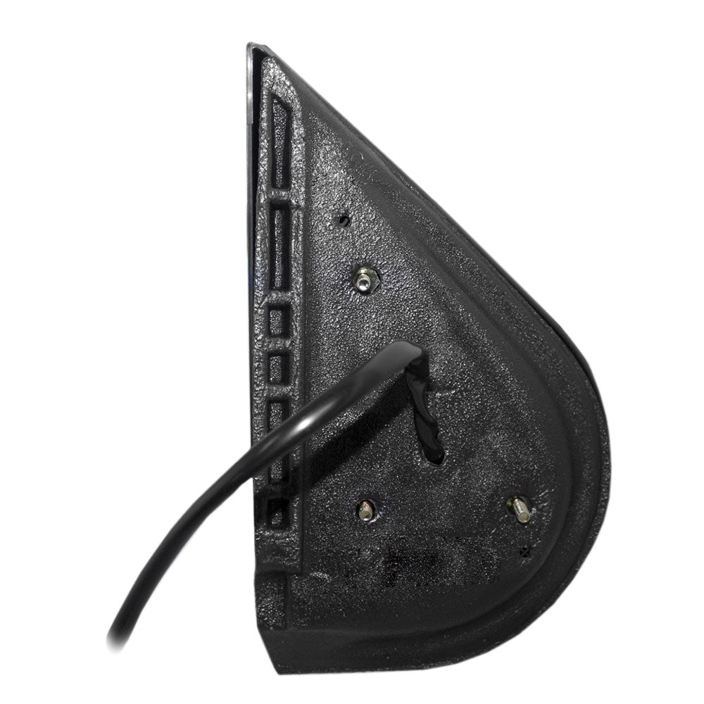 Power Mirror for 2007-2013 Silverado 1500 Brushed Chrome Cover Heated Manual Fold for 2007-2014 Silverado 2500 for 2007-2014 Tahoe for 2007-2013 Suburban 2500 for 2014 Suburban 25776087 Left