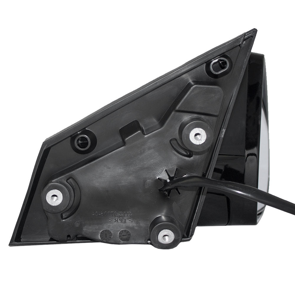 Brock Replacement Passenger Power Side Door Mirror Heated Compatible with 2010-2016 SRX 20953692