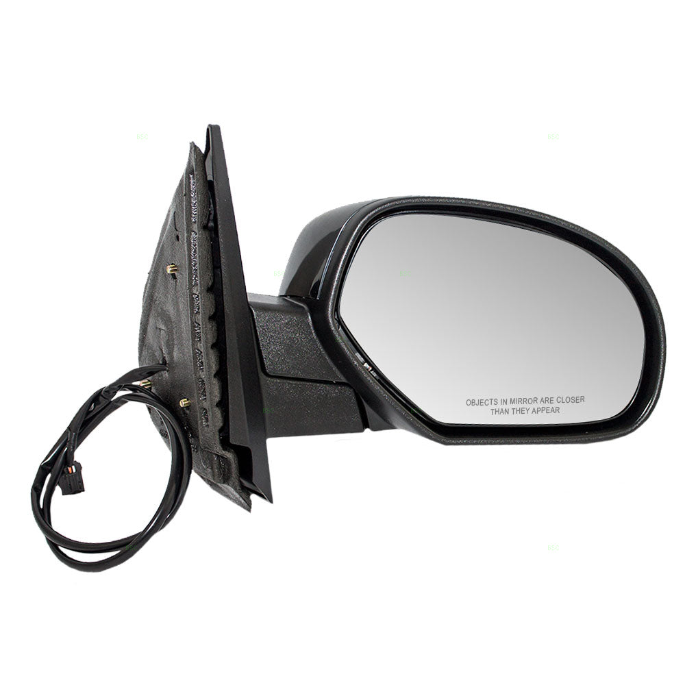 Power Mirror for 2007-2013 Silverado 1500 Heated Manual Fold for 2007-2013 Silverado 2500 HD for 2007-2014 Tahoe for 2007-2014 Suburban 1500 for 2014 Suburban for 2012-2013 Sierra 20809968 Right