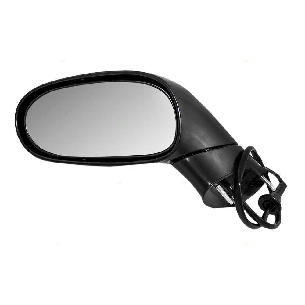 Brock Replacement Driver Power Side Door Mirror Heated Compatible with 2005-2009 Corvette 15795837