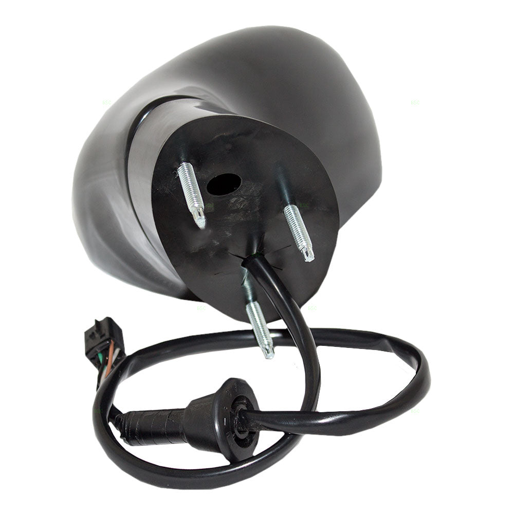 Brock Replacement Driver Power Side Door Mirror Heated Compatible with 2005-2009 Corvette 15795837