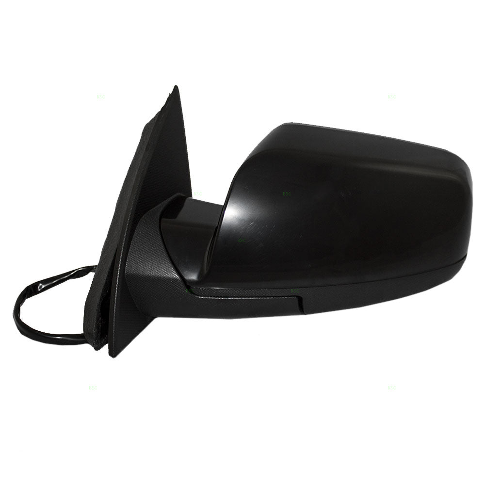 Brock Replacement Driver Power Side Door Mirror Heated Compatible with 2010-2014 Equinox Terrain SUV 22818288