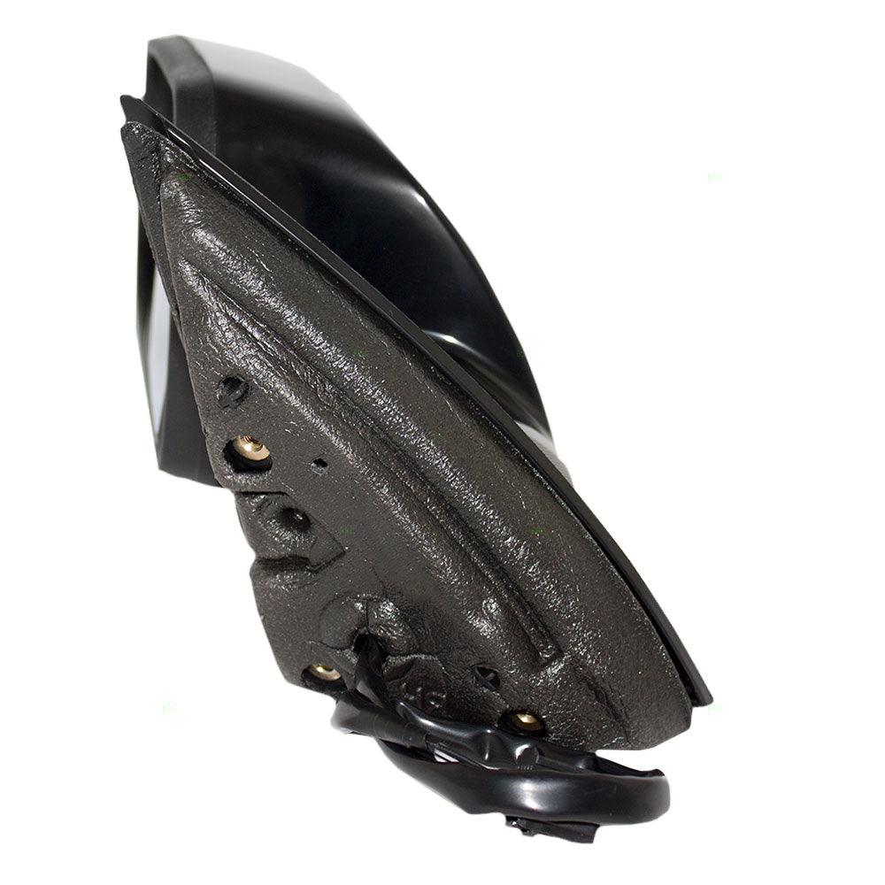 Brock Replacement Driver Power Side Door Mirror Heated Compatible with 2010-2014 Equinox Terrain SUV 22818288